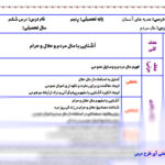 طرح درس مال مردم هدیه ها پایه پنجم ابتدایی