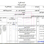 طرح درس روشن ترین شب هدیه ها چهارم ابتدایی