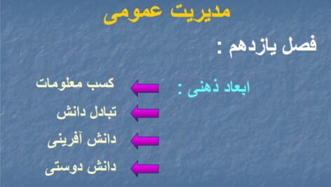 جزوه خلاصه و نکات مهم مقدمات مدیریت آموزشی PDF